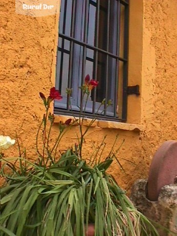 detalle ventana de la casa rural La Vaqueria