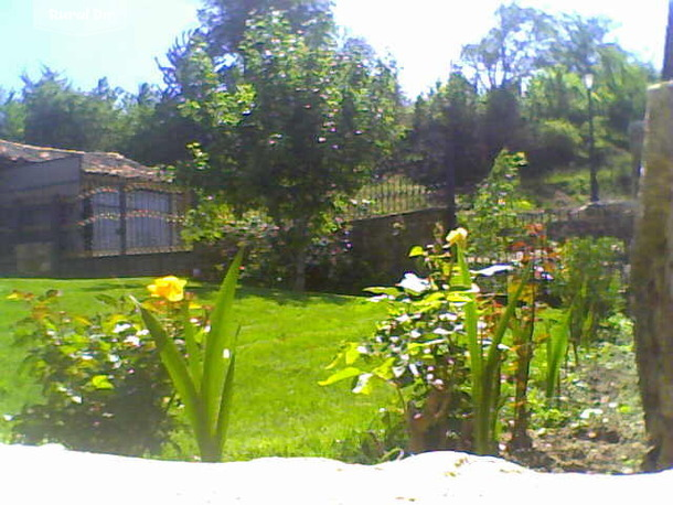 jardin de la casa rural Corral Casiano
