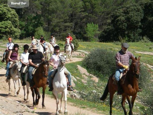 Paseo a caballo en Galicia (Brión, a 10 min de Santiago de Compostela) de la actividad rural Aventuras en Galicia