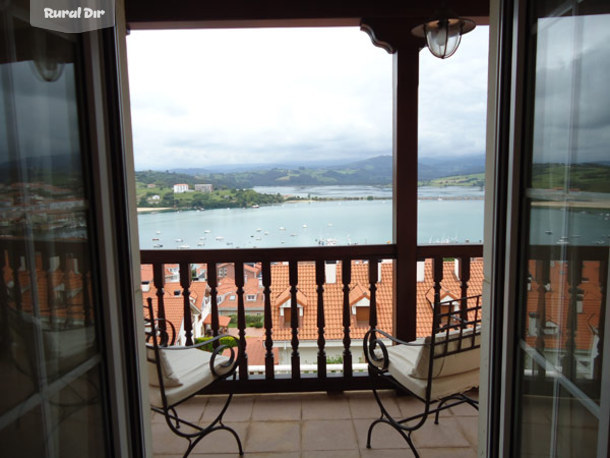 Vistas de la casa rural Rionansa