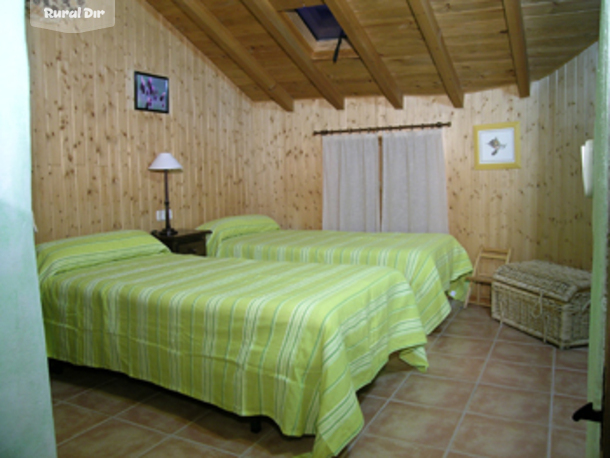 Habitación doble de la casa rural La Tahona de Gredos