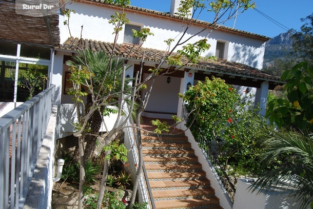 FACHADA CASA de la casa rural Althaia