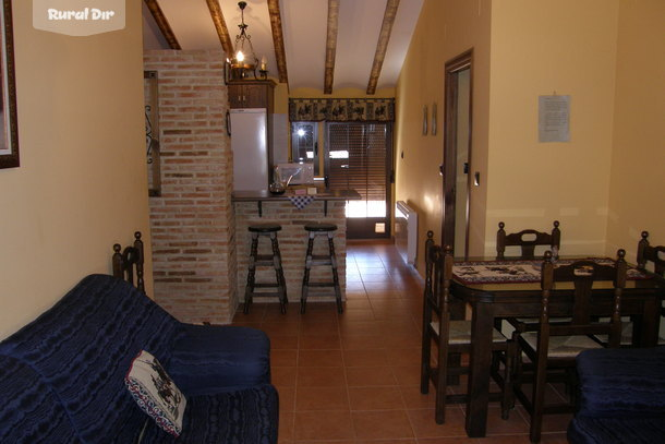 salon-comedor de la casa rural Casa Vacacional Maese Quijano
