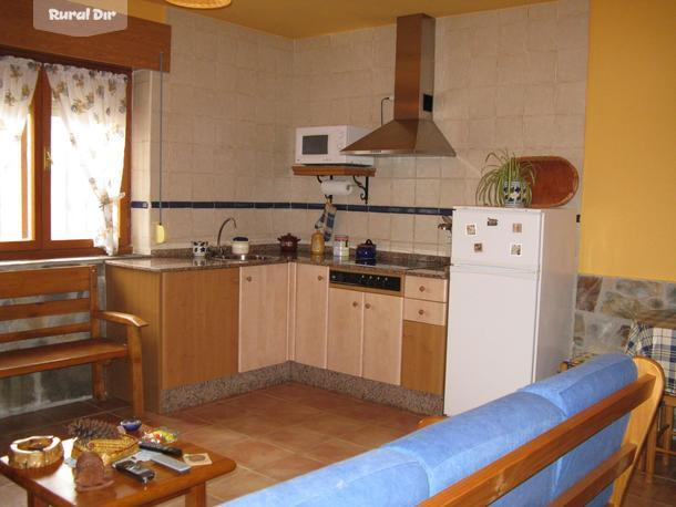 Cocina apartamento de 2 plazas de la casa rural Apartamentos Rurales Casa El Caminero