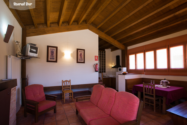 SALÓN APARTAMENRTOS de la casa rural Casas Rurales Centro De Turismo Rural El Cerrete De Haro