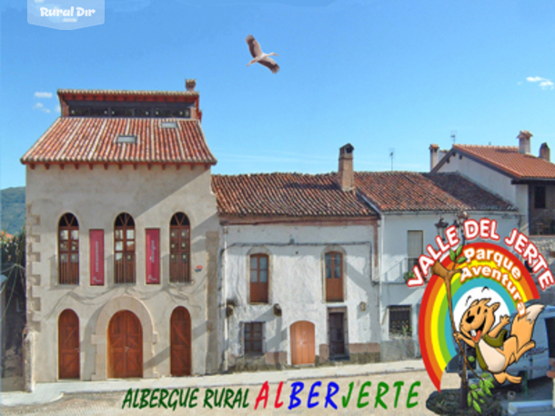 Alberjerte de la casa rural Alberjerte, un albergue en el Valle del Jerte