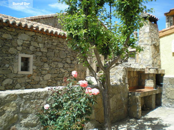 barbacoa de la casa rural El tinao de gredos