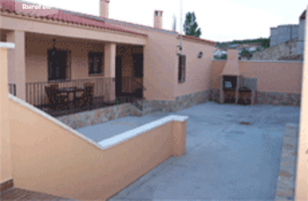 Patio de la casa rural Casas Rurales Montemayor