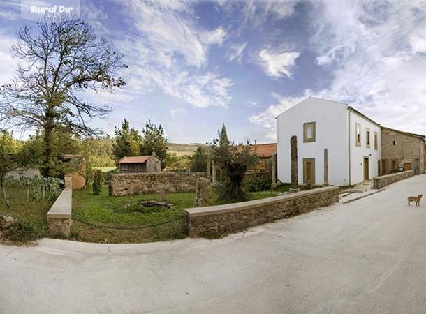 La casa de la casa rural A Ribeira do Tambre