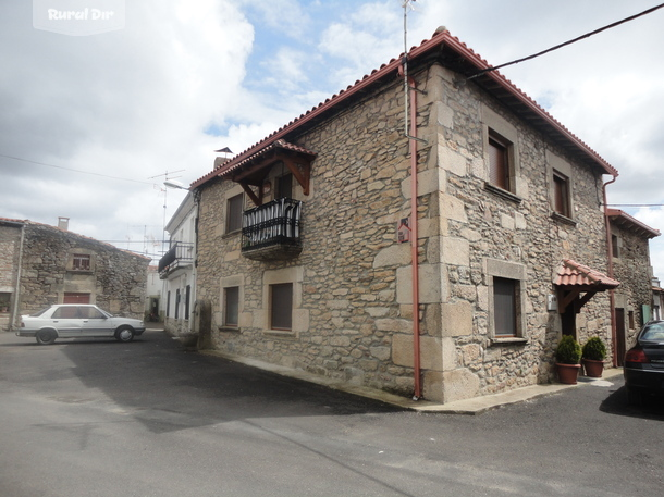 la plazuela de la casa rural La Plazuela