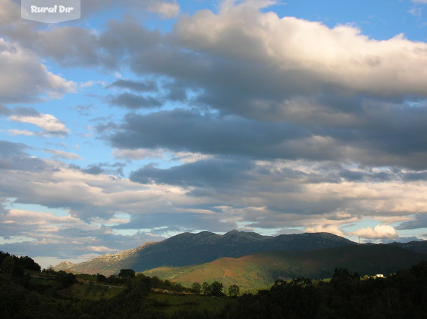 Vistas desde la casa de la casa rural Casina de Xiranes Aldea 1