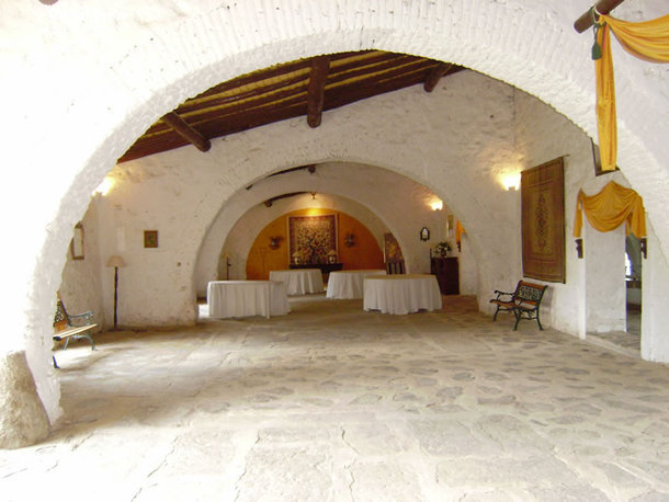 Nuestros hall de la casa rural El Vaqueril