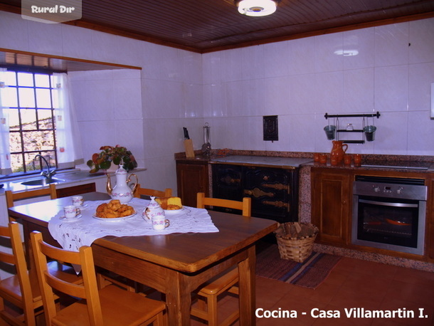 COCINA de la casa rural Casa villamartin I