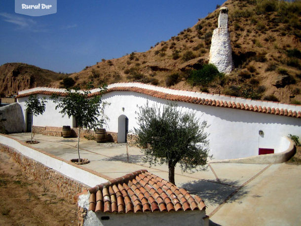 Exterior de la casa rural Casa cueva Lopera