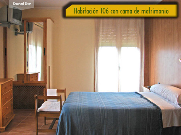 Habitacion de la casa rural Los Palancares