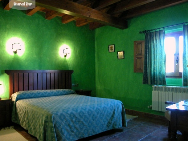 habitacion de la casa rural Cabaña Real de Carreteros