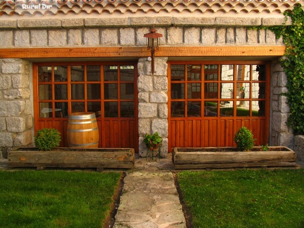 Patio central de la casa rural Casa Rural Isabelae