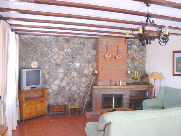 Salón de la casa rural C. La Cantera