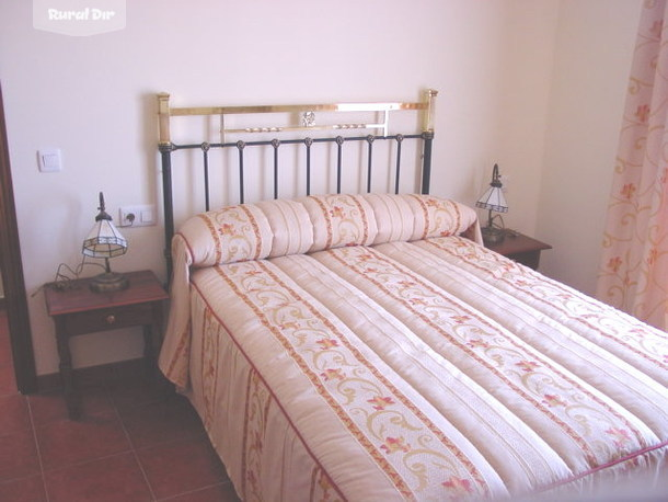 Dormitorio de la casa rural C. La Cantera