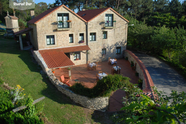 vista de exterior de la casa de la casa rural Casa Pedrolo