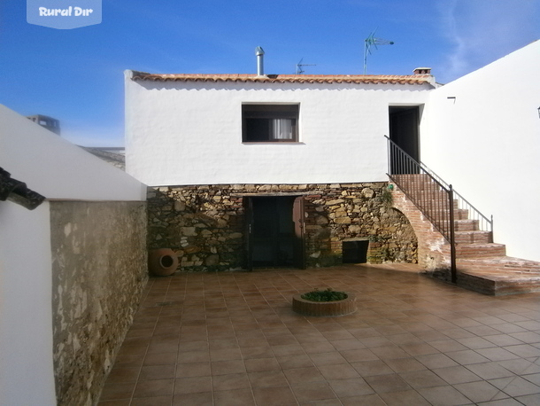 Patio de la casa rural Casa Rural Tentudia