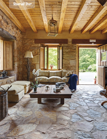 Salón clientes de la casa rural LaBalbina