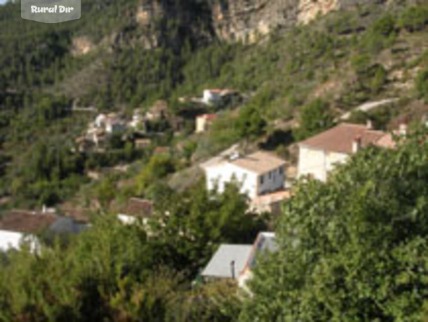 Vista de Cedramán de la casa rural Casa La Jara