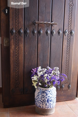 Detalle de la entrada de la casa rural Hotel rural Finca El Romeral