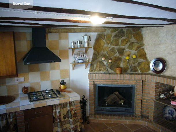 cocina de la casa rural Alojamiento rural el parral