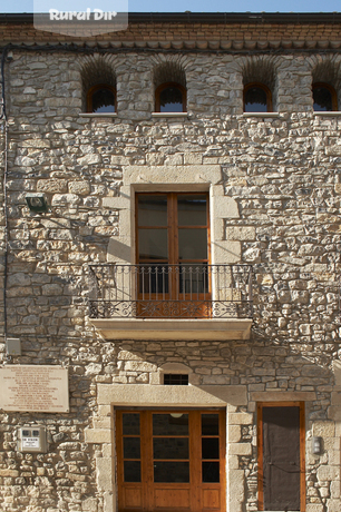 Exterior de la casa rural Ca n'Aleix