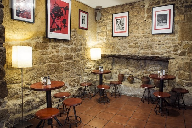 Café y vermut en Calaceite de la casa rural Lo Raconet de la Plaça