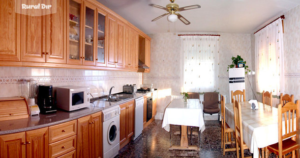 Cocina de la casa rural C. El Mirador de Tórtoles