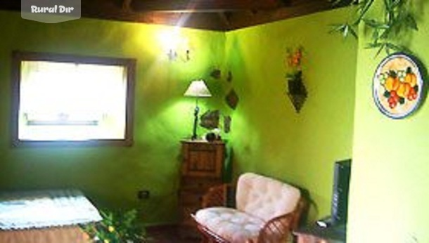 Nuestra habitación acogedora de la casa rural Casa Aperos