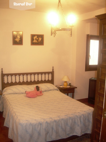 dormitorio de la casa rural Vistahermosa