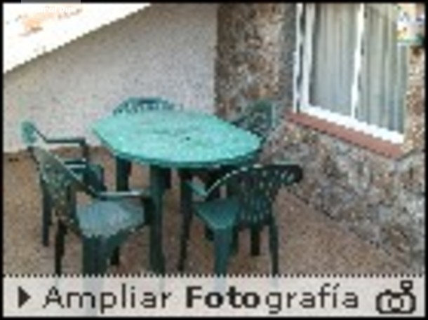 Terraza de la casa rural Apto.La Vista de Gredos