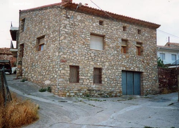 fachada de la casa rural Casa del Rociadero