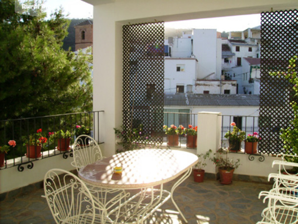 terraza de la casa rural Al sur de granada