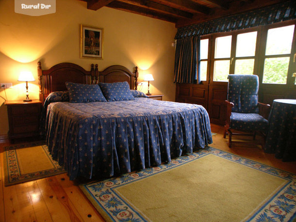 habitacion de la casa rural Casa de aldea la regoria