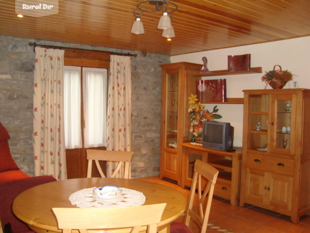 Comedor de la casa rural Casa Pedro