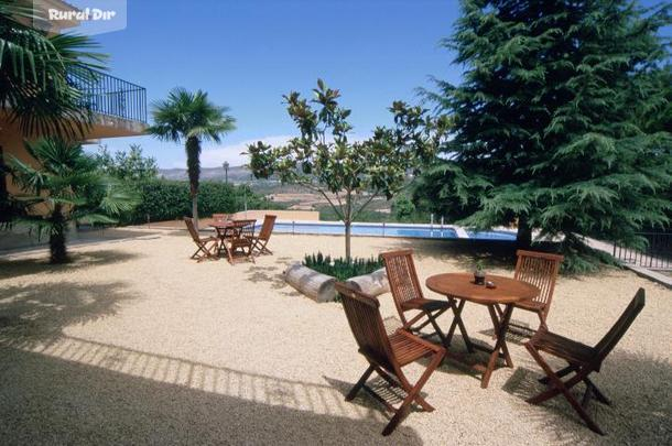 TERRAZA de la casa rural Casa bons aires