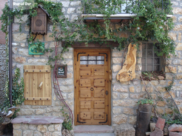 Entrada de la casa rural Casa del tío Perejil