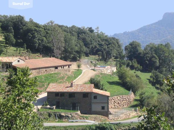 Vista finca Can Piqué de la casa rural Can pique