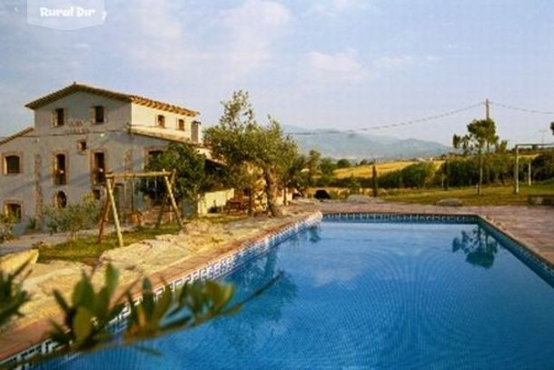 Piscina de la casa rural Cal Closca