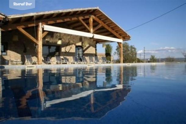 Piscina de la casa rural Cal Puntes