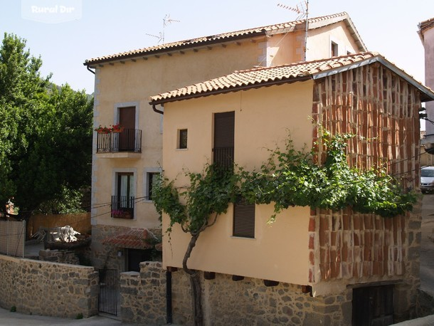 Exterior de la casa rural Fuentes de Abajo