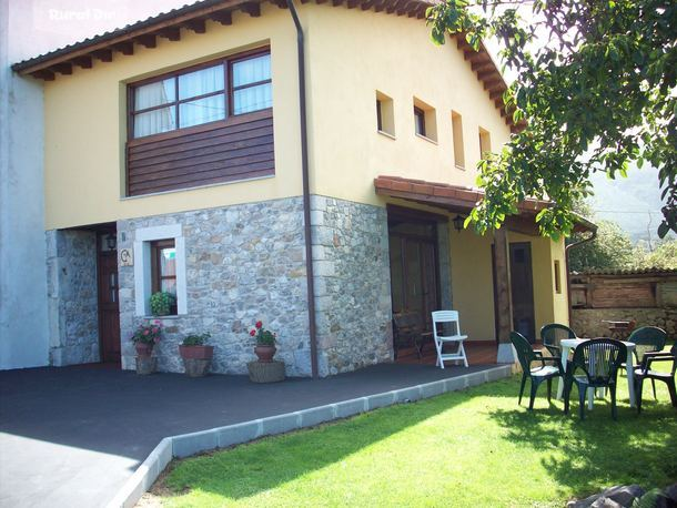 FACHADA de la casa rural Casa de aldea La Aldea