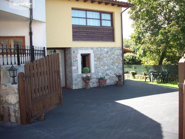 ENTRADA de la casa rural Casa de aldea La Aldea