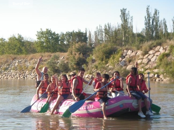 Bajadas en raft por el Ebro de la casa rural Casa rural Gigantes de Navarra