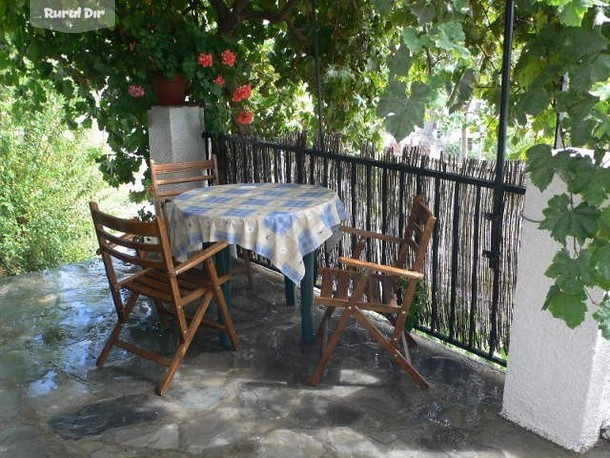 Terraza Casa Launa de la casa rural Casa Launa