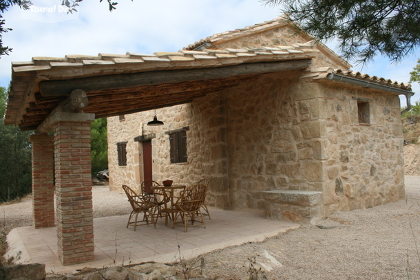 Vista exterior de la casa rural Mas de l´Acordió